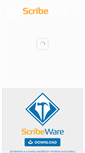 Mobile Screenshot of getscribeware.com